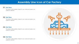 Assembly Line Icon Powerpoint Ppt Template Bundles