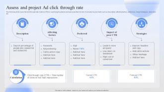 Assess And Project Ad Click Through Rate Successful Paid Ad Campaign Launch