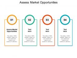 Assess market opportunities ppt powerpoint presentation professional visual aids cpb