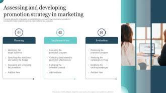 Assessing And Developing Promotion Strategy In Marketing
