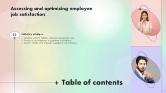 Assessing And Optimizing Employee Job Satisfaction Powerpoint Presentation Slides V Downloadable Best