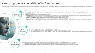 Assessing Core Functionalities Of Nlp Technique Chatgpt Impact How ChatGPT SS V