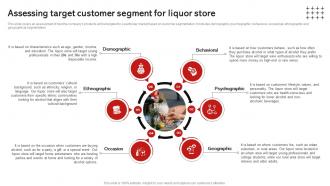 Assessing Customer Segment For Liquor Store Wine And Spirits Store Business Plan BP SS