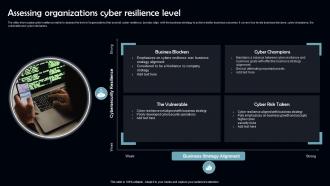 Assessing Organizations Cyber Resilience Level