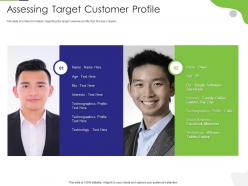 Assessing target customer profile tactical marketing plan customer retention