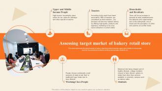 Assessing Target Market Of Bakery Retail Store Bakery Supply Store Business Plan BP SS