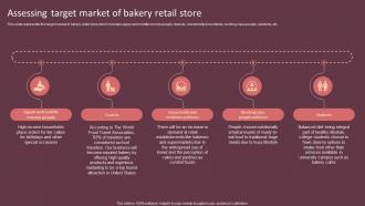 Assessing Target Market Of Bakery Retail Store Cake Shop Business Plan BP SS