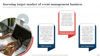 Assessing Target Market Of Event Planning Business Plan BP SS