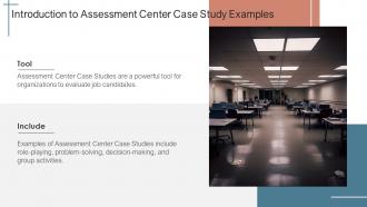 Assessment Center Case Study Examples powerpoint presentation and google slides ICP Customizable Content Ready