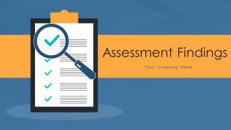 Assessment Findings Powerpoint Ppt Template Bundles