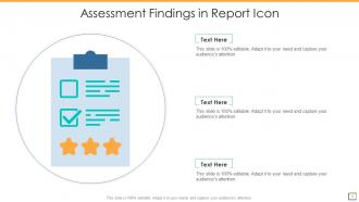 Assessment Findings Powerpoint Ppt Template Bundles