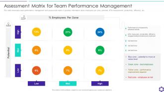 Assessment Matrix For Team Performance Management
