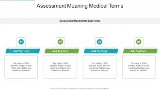 Assessment Meaning Medical Terms In Powerpoint And Google Slides Cpb