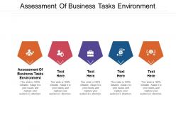 Assessment of business tasks environment ppt powerpoint presentation portfolio demonstration cpb