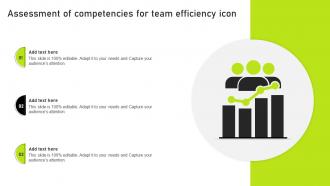 Assessment Of Competencies For Team Efficiency Icon