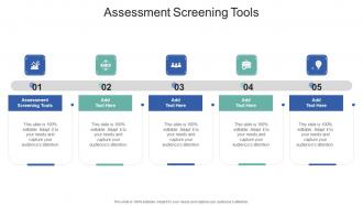 Assessment Screening Tools In Powerpoint And Google Slides Cpb