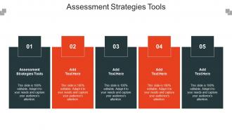 Assessment Strategies Tools Ppt Powerpoint Presentation Inspiration Clipart Images Cpb