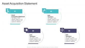 Asset Acquisition Statement In Powerpoint And Google Slides Cpb