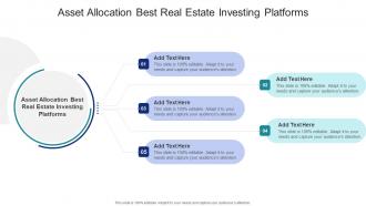 Asset Allocation Best Real Estate Investing Platforms In Powerpoint And Google Slides Cpb