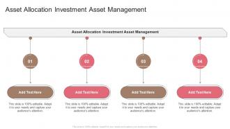 Asset Allocation Investment Asset Management In Powerpoint And Google Slides Cpb