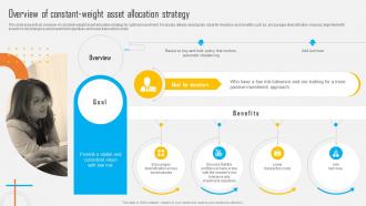 Asset Allocation Investment Overview Of Constant Weight Asset Allocation Strategy