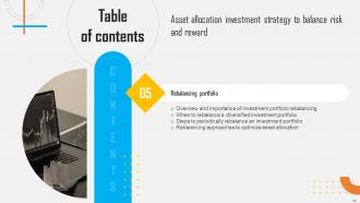 Asset Allocation Investment Strategy To Balance Risk And Reward Complete Deck Template