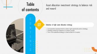 Asset Allocation Investment Strategy To Balance Risk And Reward Complete Deck Content Ready Template
