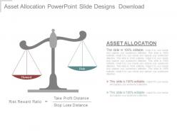 Asset Allocation Powerpoint Slide Designs Download