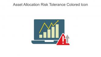 Asset Allocation Risk Tolerance Colored Icon In Powerpoint Pptx Png And Editable Eps Format