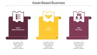 Asset Based Business Ppt Powerpoint Presentation Styles Format Ideas Cpb