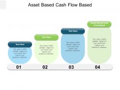 Asset based cash flow based ppt powerpoint presentation gallery ideas cpb