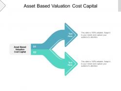 Asset based valuation cost capital ppt powerpoint presentation infographics information cpb