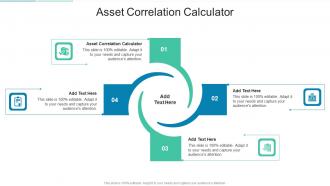 Asset Correlation Calculator In Powerpoint And Google Slides Cpb