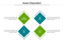 Asset disposition ppt powerpoint presentation file display cpb