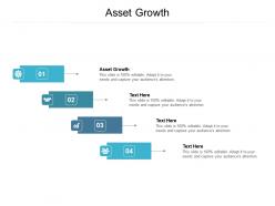Asset growth ppt powerpoint presentation pictures backgrounds cpb
