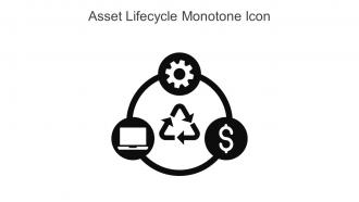 Asset Lifecycle Monotone Icon In Powerpoint Pptx Png And Editable Eps Format