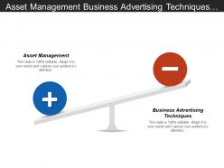 Asset management business advertising techniques due diligence checklist cpb