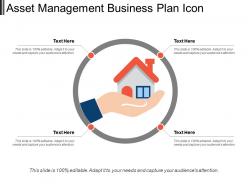 Asset management business plan icons