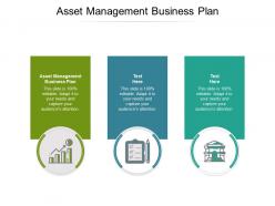 Asset management business plan ppt powerpoint presentation ideas format cpb