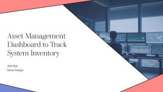Asset Management Dashboard To Track System Inventory PPT Slides AT