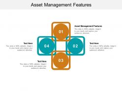 Asset management features ppt powerpoint presentation styles example introduction cpb