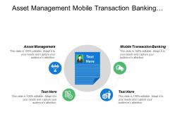 Asset management mobile transaction banking business development project planning