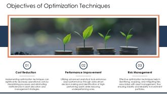 Asset Management Optimization Techniques PPT Mockup AT Graphical Pre-designed
