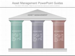 Asset management powerpoint guides