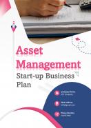 Asset Management Start Up Business Plan Pdf Word Document
