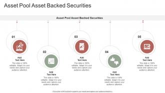 Asset Pool Asset Backed Securities In Powerpoint And Google Slides Cpb