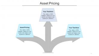 Asset pricing ppt powerpoint presentation outline clipart cpb