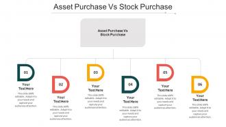 Asset Purchase Vs Stock Purchase Ppt Powerpoint Presentation Slides Background Images Cpb