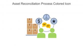Asset Reconciliation Process Colored Icon In Powerpoint Pptx Png And Editable Eps Format