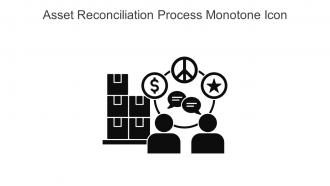 Asset Reconciliation Process Monotone Icon In Powerpoint Pptx Png And Editable Eps Format